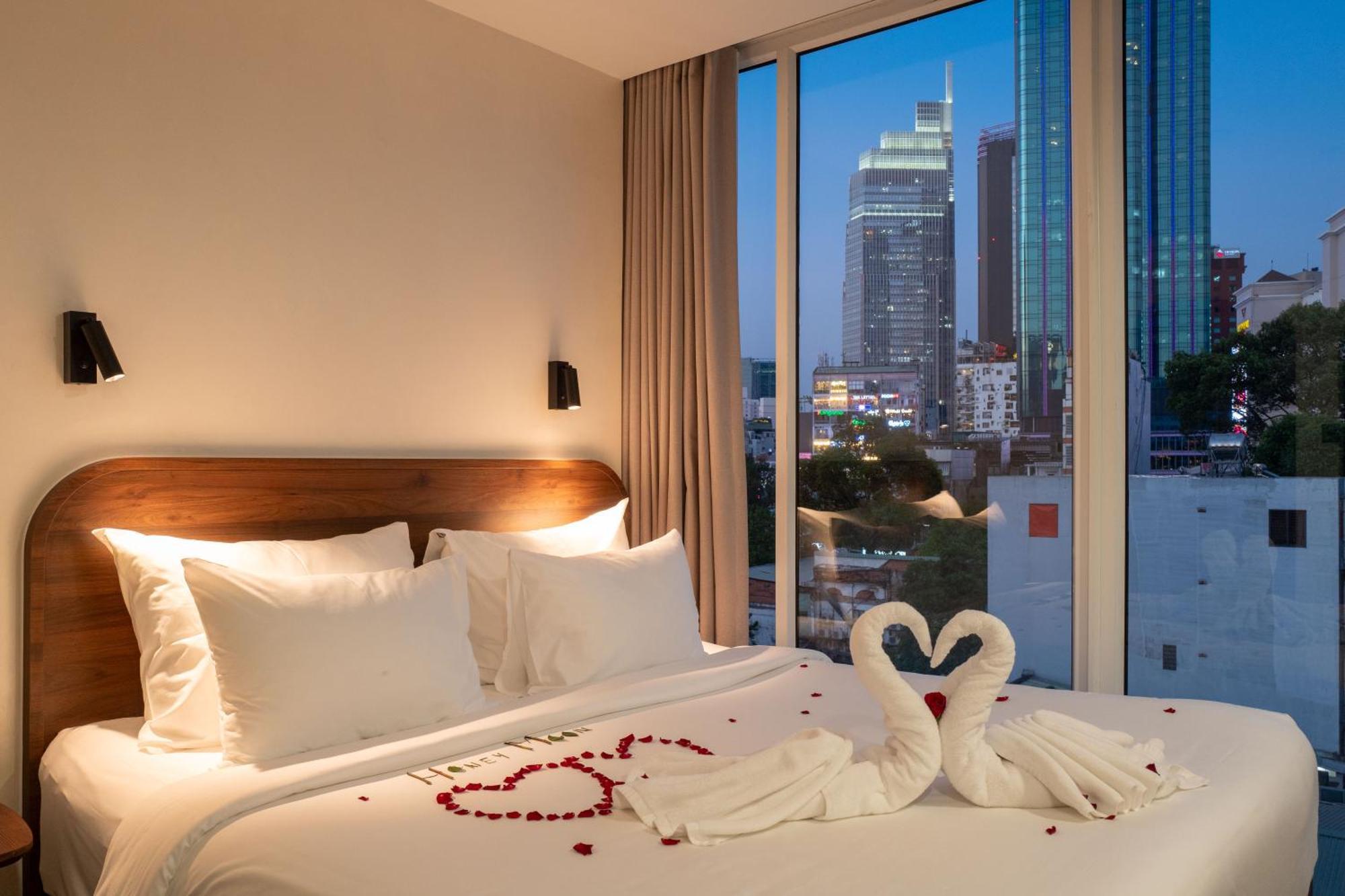 Hato Saigon Boutique Hotel & Rooftop Ho Chi Minh-staden Exteriör bild