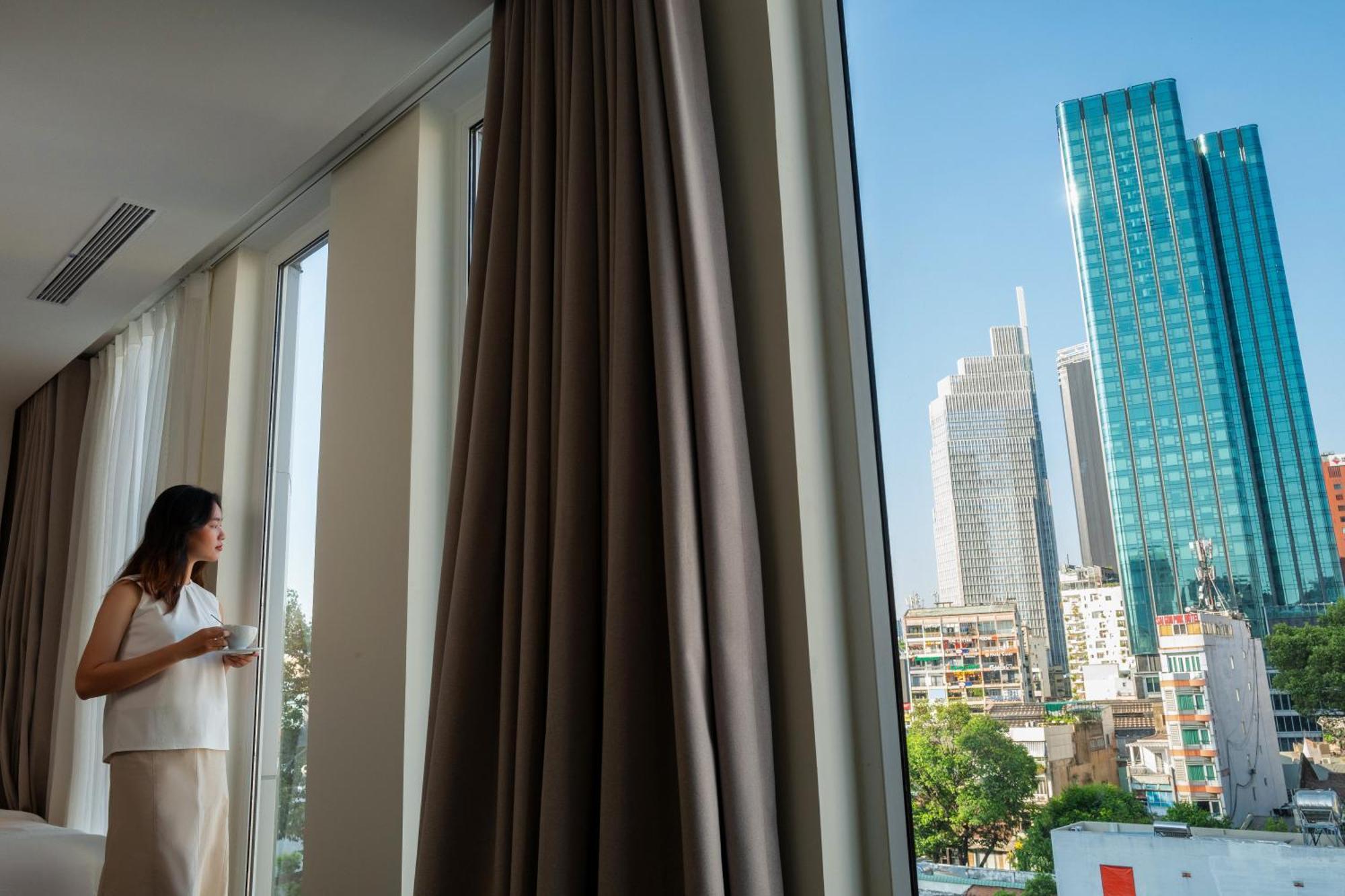Hato Saigon Boutique Hotel & Rooftop Ho Chi Minh-staden Exteriör bild