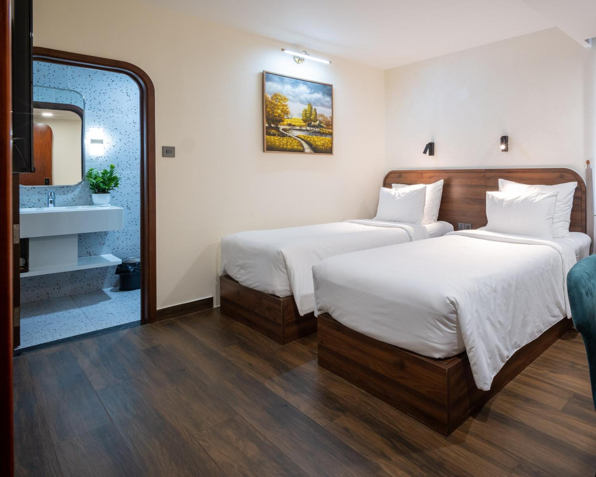 Hato Saigon Boutique Hotel & Rooftop Ho Chi Minh-staden Rum bild