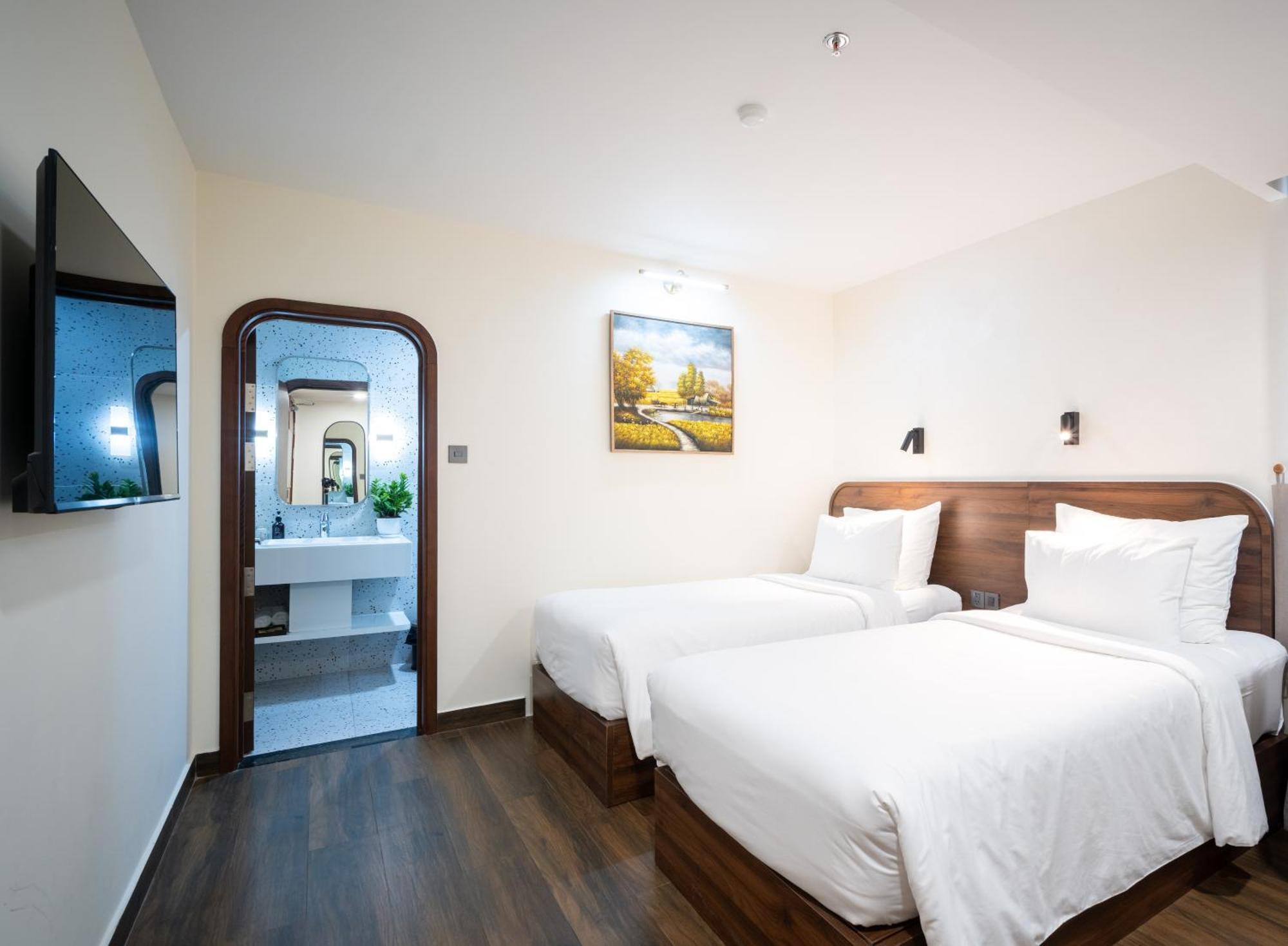 Hato Saigon Boutique Hotel & Rooftop Ho Chi Minh-staden Rum bild