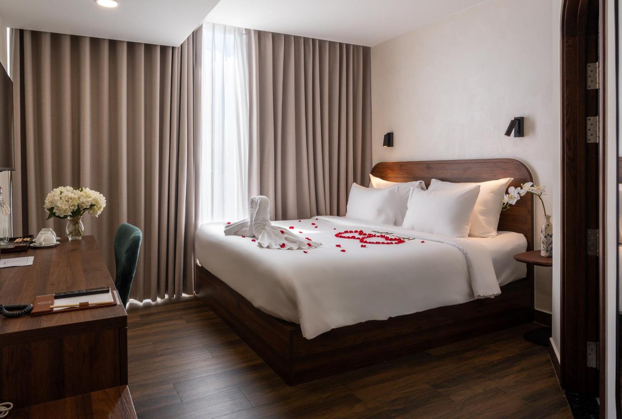 Hato Saigon Boutique Hotel & Rooftop Ho Chi Minh-staden Rum bild
