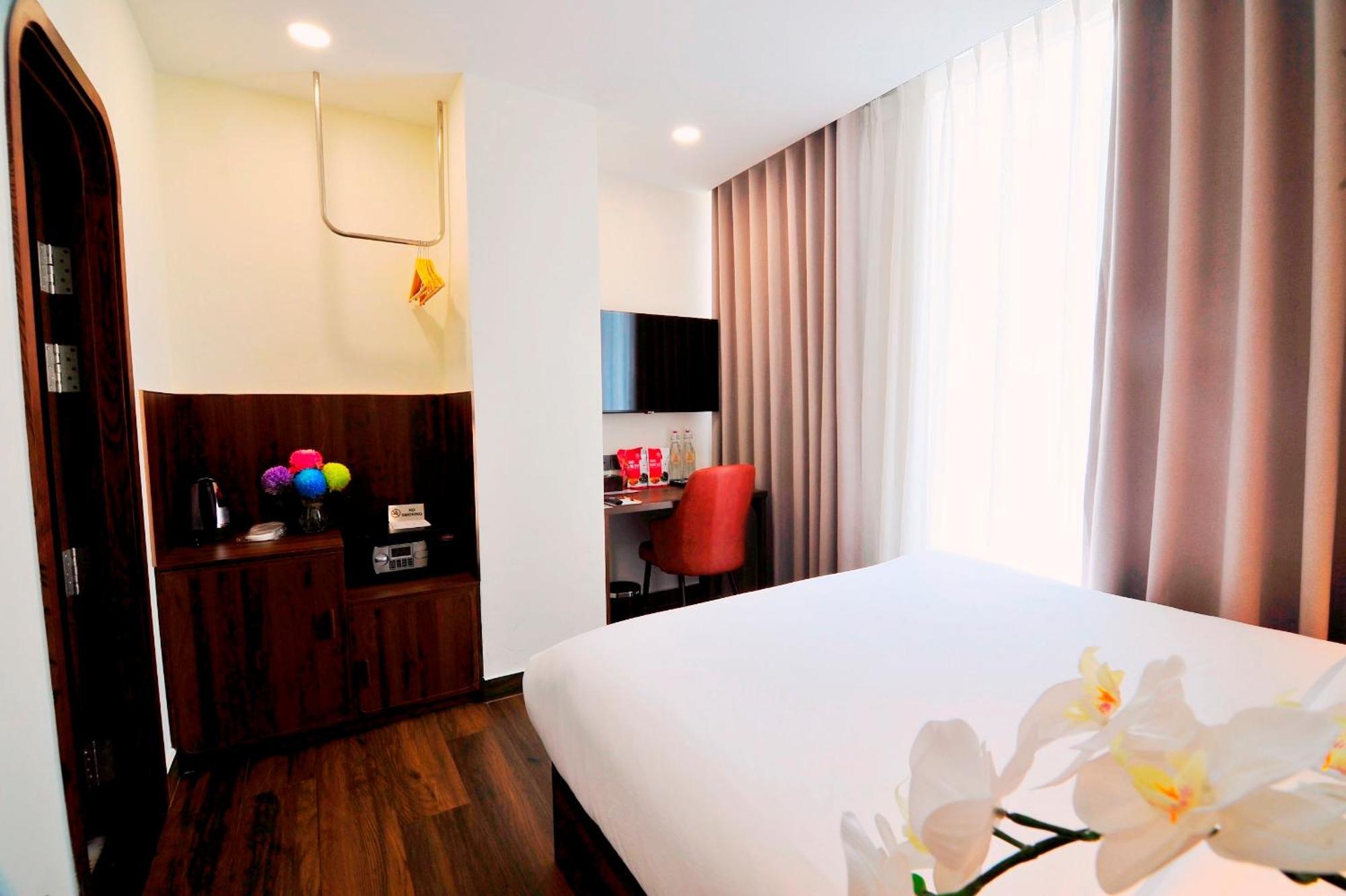 Hato Saigon Boutique Hotel & Rooftop Ho Chi Minh-staden Rum bild
